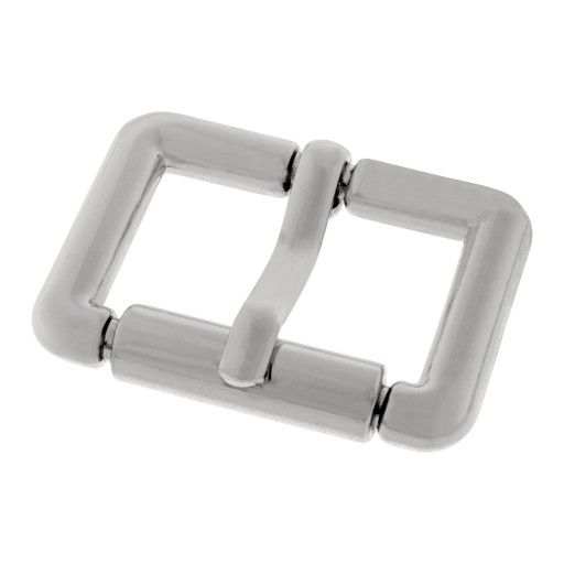 Strieborná CLAMP na opasok 30 mm, KOVOVÁ pracka