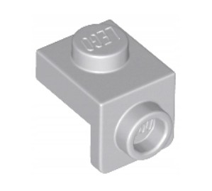 LEGO Zlomený tanier 1x1 1x1 držiak 10 dielikov Svetlomodrošedá 6227012 36841
