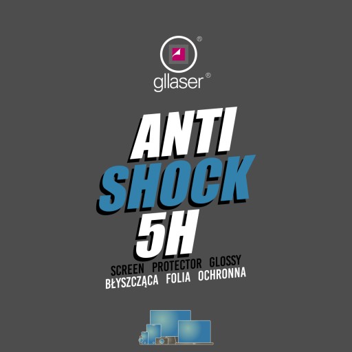 Ochranná fólia GLLASER Anti-Shock 5H Modecom FreeWAY CX 5.0 kancelársky a terénny