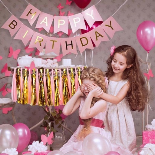 Narodeninový banner s nápisom HAPPY BIRTHDAY jeden rok starý 1-99 závesná dekorácia LONG