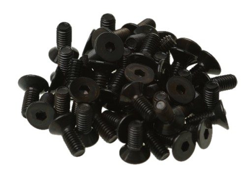 SKRUTKA ČIERNA KUŽELOVÁ M4x10 mm SKRUTKA PRE 50x