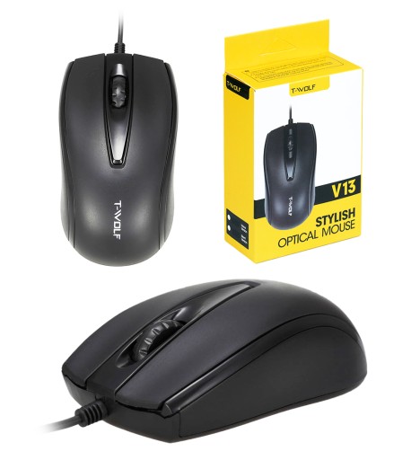 T-WOLF V13 USB OPTICKÁ POČÍTAČOVÁ MYŠ