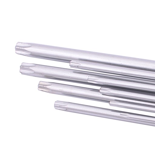 kľúče TORX Cr.V dlhý otvor TH10-50 + RÚČKA