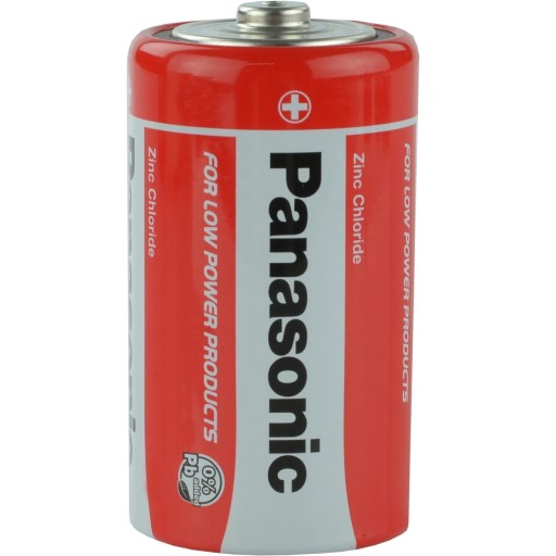 Panasonic zinkovo-uhlíkové batérie R20 LR20 D 1,5V blister 2 ks.