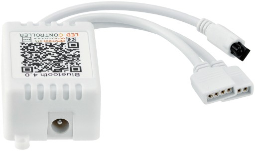RGB OVLÁDAČ PRE LED pásik + Bluetooth aplikácia pre hudobný telefón 2 vstupy