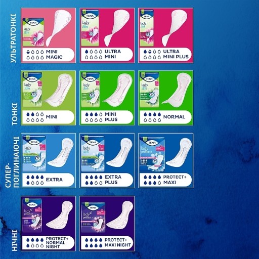 Tena Discreet Extra, hygienické vložky, 12 kusov z Nemecka