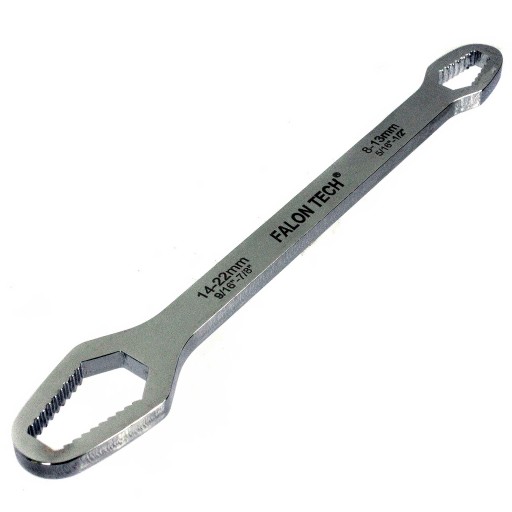 TORX UNIVERZÁLNY OTVORENÝ KĽÚČ, PALCE 8-22