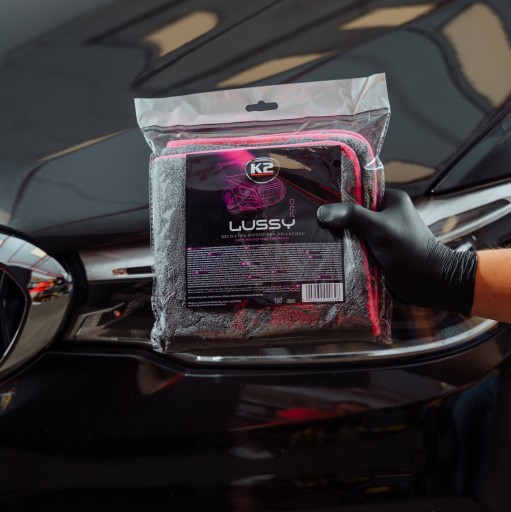 K2 LUSSY PRO SOFT MICROFIBER chlpatý uterák NA AUTOLAK 40x40cm