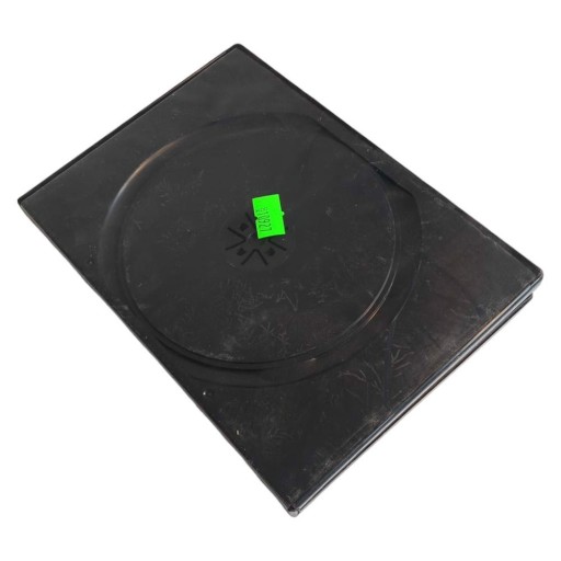 Dvojité čierne puzdro na DVD/CD