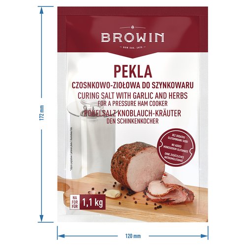 Nakladaná soľ Bylinkovo-cesnaková nakladaná šunka 100g