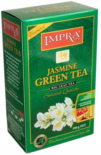 IMPRA JASMINE GREEN TEA jazmínový zelený čaj 100g