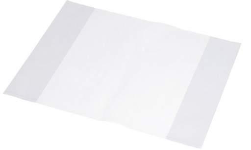 Obal na zošit A4 - Herlitz priehľadný hrášok - 1 ks.