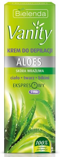 Bielenda Vanity Aloe depilačný krém 100 ml