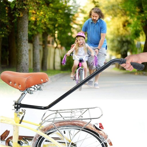 VODIČ RUKY BICYKEL RUkoväť BICYKLA NA NAUČENIE SA JAZDIŤ NA BICYKLOVE TLACIČKU