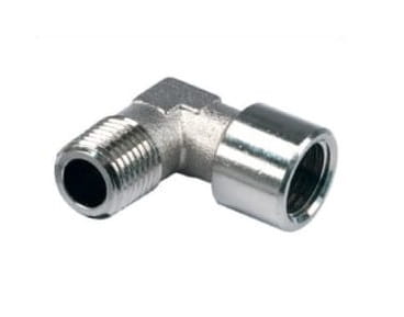 Mosadzné koleno, závitové, 1/8 pneumatické WZ, vsuvka