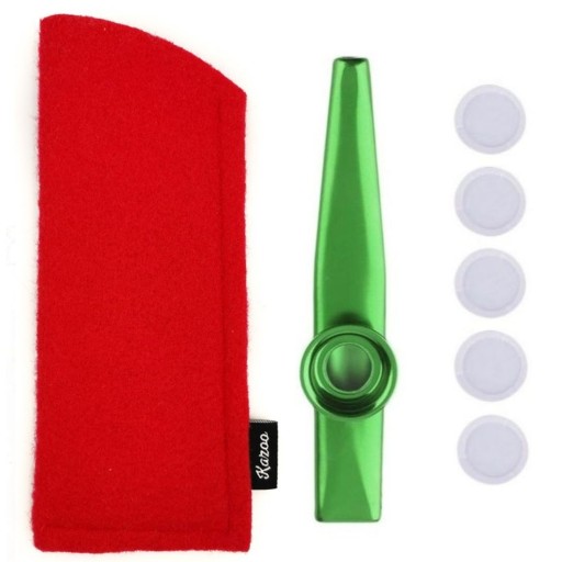 Zelená KAZOO Červená POUZDRA + MEMBRÁN
