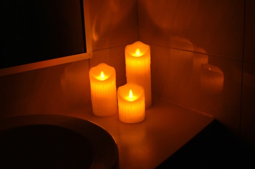 LED VLOŽKA SVIEČKY DO SVIEČKY NA BATÉRIOVÉ NAPÁJANIE 12,5CM
