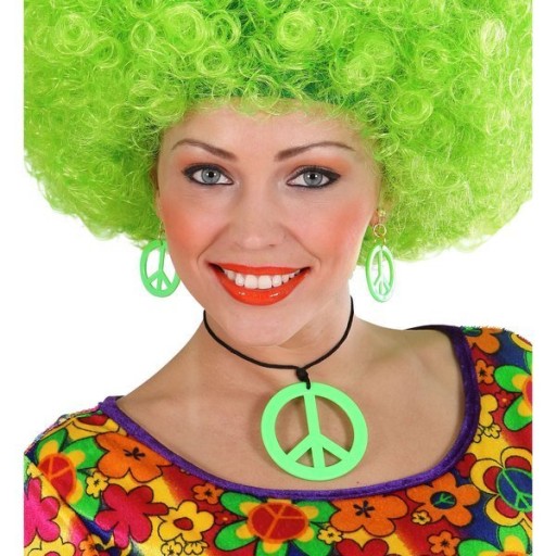 PACIFIC ŠPERK HIPPIE ZELENÝ PRÍvesok + NÁUŠNICE