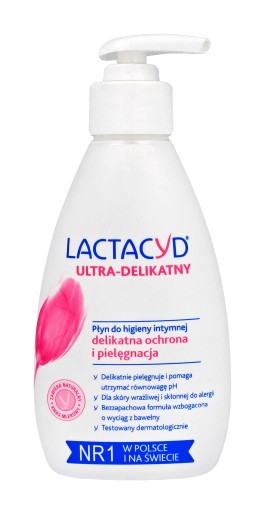 Lactacyd Sensitive emulzia pre intímnu hygienu s pumpičkou 200 ml