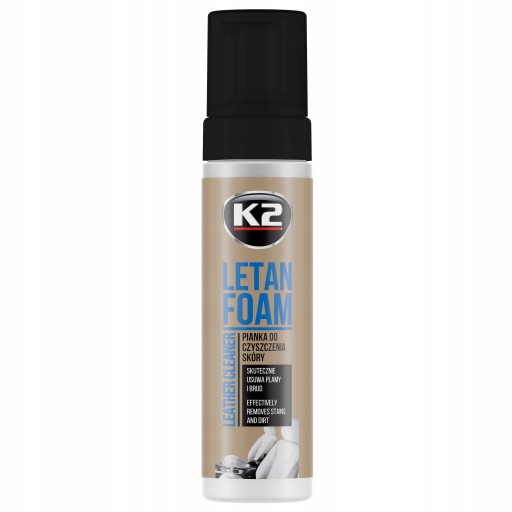 K2 LETAN FOAM čistiaca pena na kožu 200ml