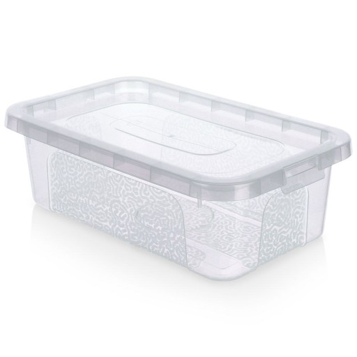Plastová STORAGE nádoba s vekom, organizér, 4,5L