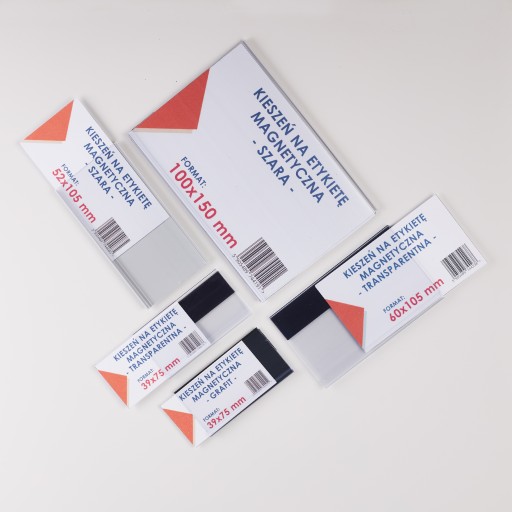 CENOVÝ MAGNETOVÝ MAGNET POLICA 39X75 MM - 10 KS