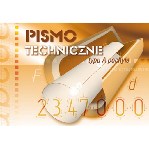 Blok - technický list. typ