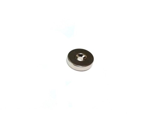 NEODYMOVÝ MAGNET NA SKRUTKU 20x7,5/4,5x5 mm