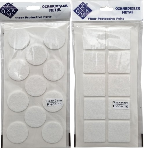 SAMOLEPIACE PLSTENÉ PODLOŽKY POD NÁBYTOK 40mm