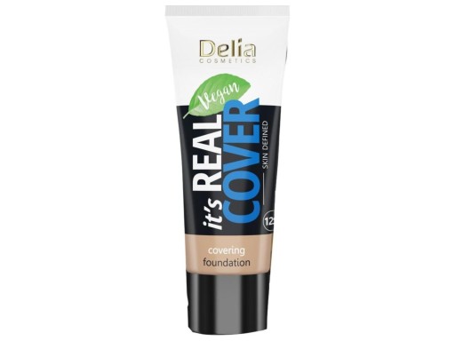 DELIA REAL COVER FOUNDATION 204 FRAPPE TUBE 30ML