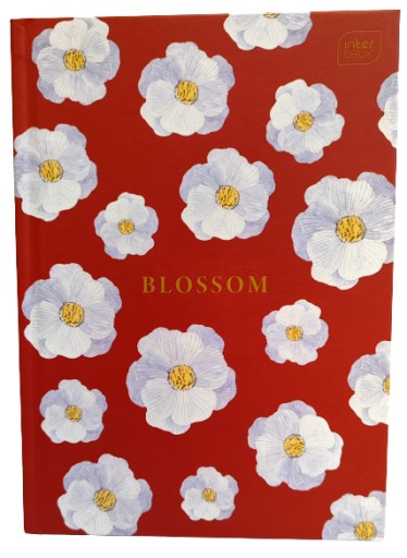 Zápisník KRATKA A5, 96 strán, pevná väzba BLOSSOM