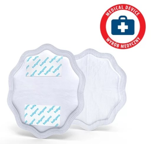 Prírodné vložky na dojčenie BABYONO, 24 ks