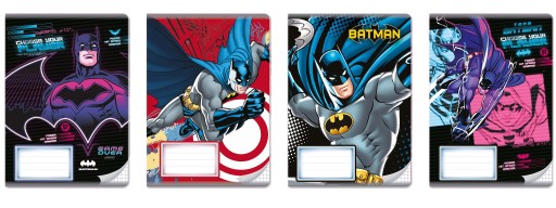 KONTROLOVANÝ ŠKOLSKÝ ZÁPISNÍK BATMAN A5/32K REXUS
