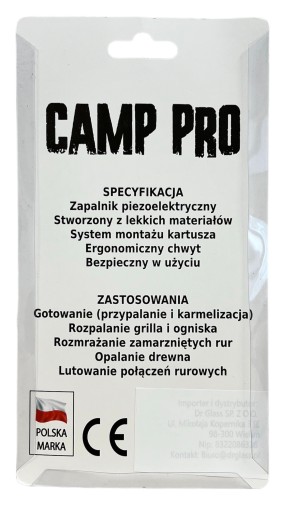 PIŠTOĽ KERAMICKÝ PLYNOVÝ HORÁK TEPELNÁ PIŠTOĽ S PIEZO ZAPAĽOVAČOM