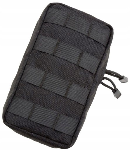 MOLLE puzdro, vojenské puzdro, čierne, na taktický opasok