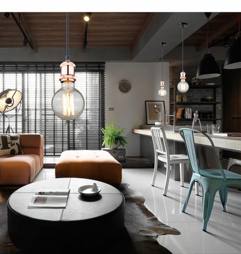 SADA KRYTU DRŽIAKA ŽIAROVKY LOFT STARÉ ZLATÉ E27 S GOLÍROM