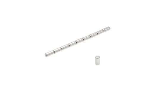 Neodymový cylindrický magnet MW 3x6 N38 10 ks