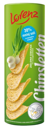 CHIPS LORENZ CHIPSLETTEN ZELENÁ CIBUĽA 100G