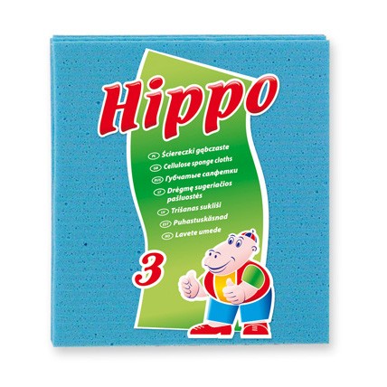 XS020 - Hippo hubové utierky A' 3 ks.