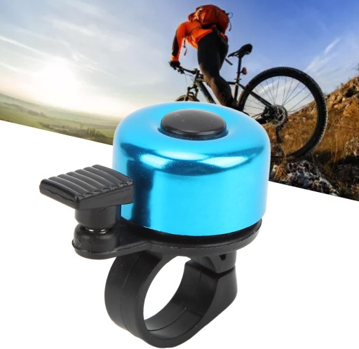 HLASNÝ KOVOVÝ ZVON NA BICYKEL