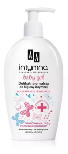 Emulzia na intímnu hygienu AA Baby Girl 300ml