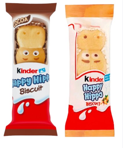 Tyčinky Kinder Happy Hippo, 2 balenia, Mikuláš, darček hroch, Deň detí