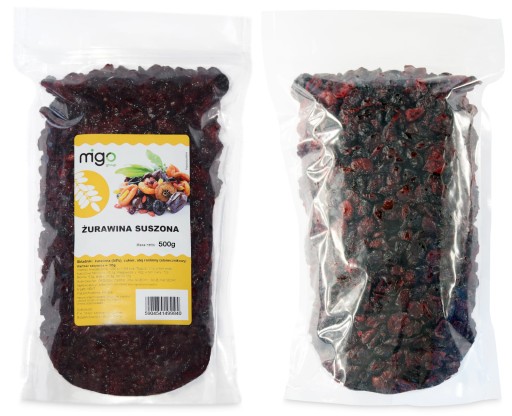 BRUSNICE SUŠENÉ BEZ KONZERVAČNÝCH LÁTOK 500g - MIGOskupina