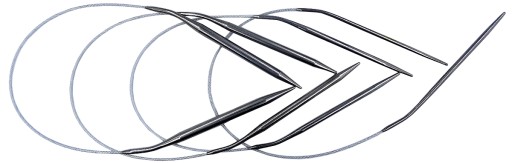 KOVOVÉ KLOBÚKY okrúhle ihlice 3mm 40cm 18461