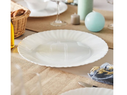 Jedálenský tanier 30 cm biely FESTON LUMINARC