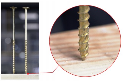 TESÁRSKE SKRUTKY 8x120 TORX PLÁN 25 ks WKRĘT-MET