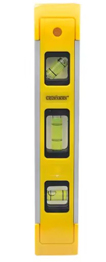 Vodováha 230 mm s magnetickou vodováhou a 3 mini fľaštičkami 45 stupňov 23 cm