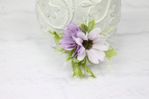 PURPLE margarette communio bag pin