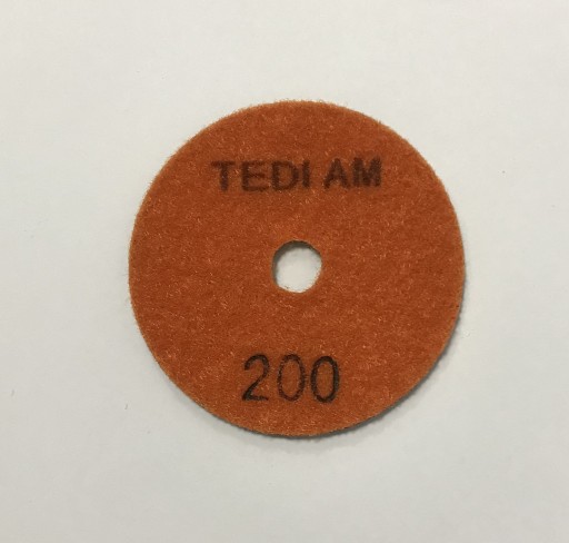 Leštiaci kotúč Leštiaci kotúč na suchý zips na kameninu 75 mm #200 TEDIAM