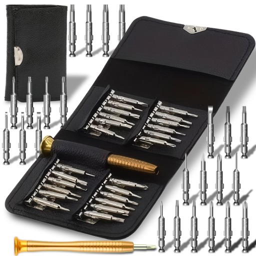SADA PRESNÝCH SKRUTKOVAČOV TORX SKRUTKOVAČOV MAGNETICKÉ HROTY 25 v 1